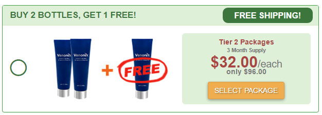 Venorex Offer: Buy 2 & Get 1 Free